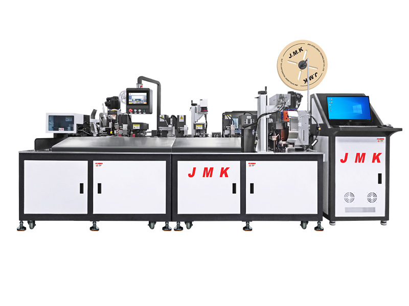 JM-201 全自動雙打雙穿號碼管端子機